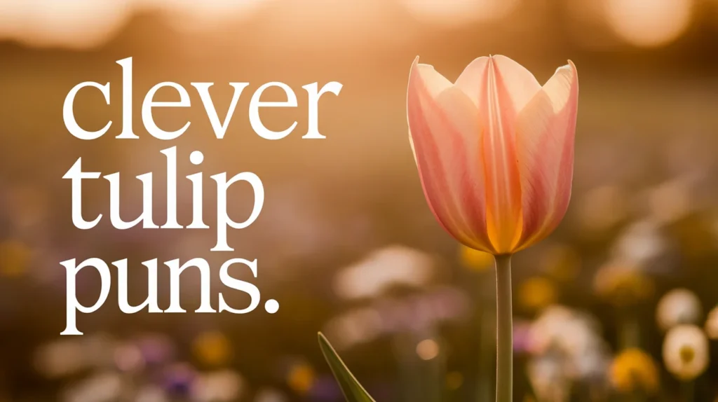 Clever Tulip Puns