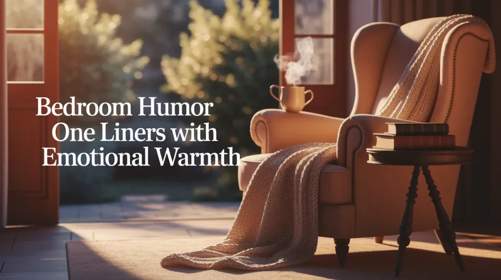 Bedroom Humor One Liners with Emotional Warmth
