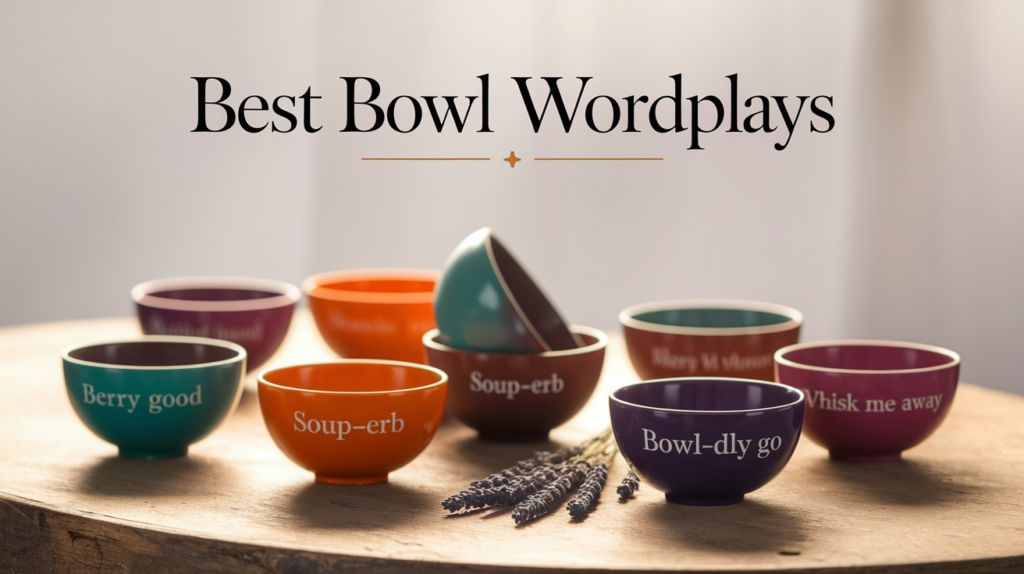 Best Bowl Wordplays