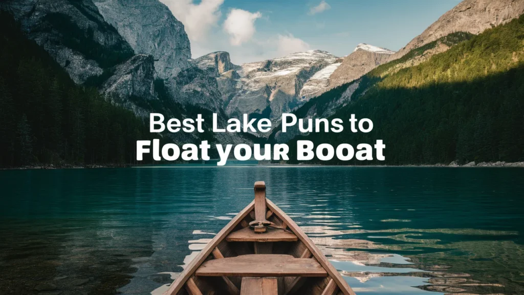 Best Lake Puns to Float Your Boat