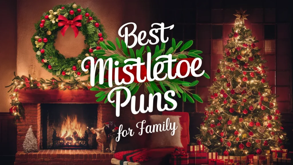 Best Mistletoe Puns for Family