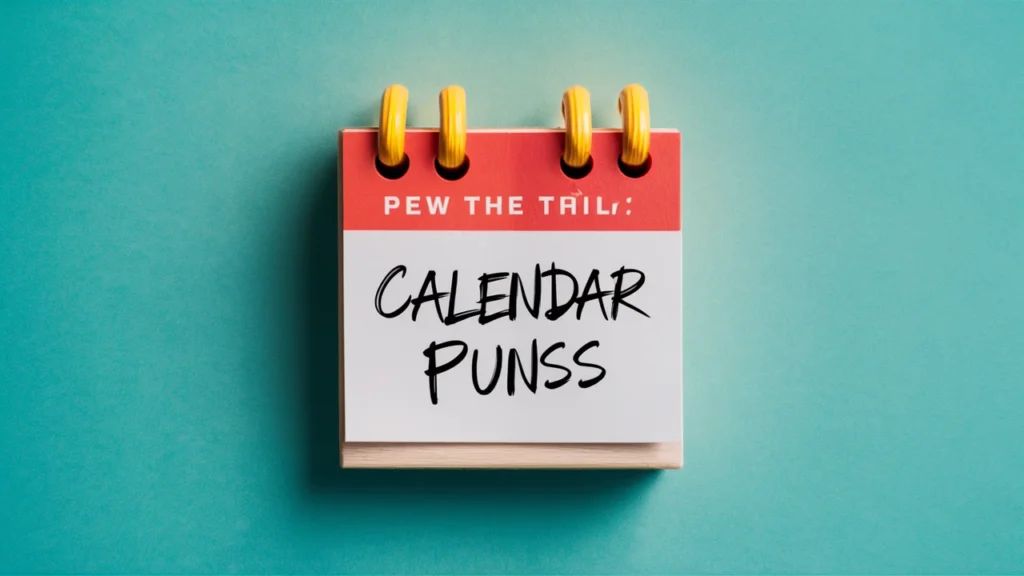 Calendar Puns
