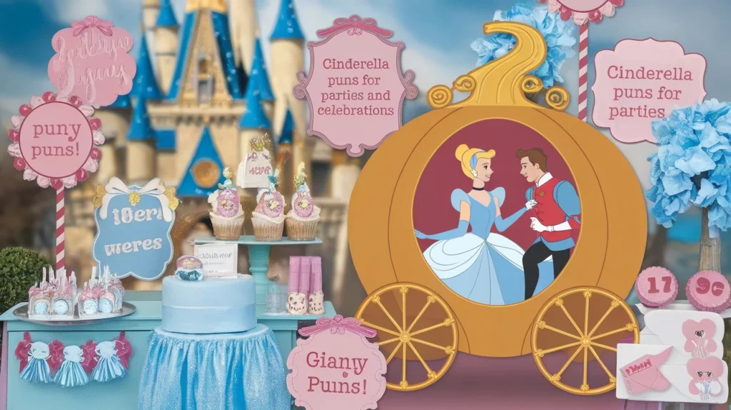 Cinderella Puns for Parties and Celebrations