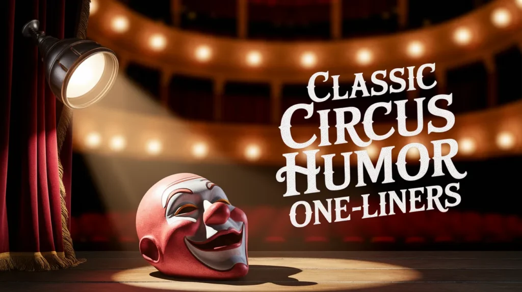 Classic Circus Humor One-Liners