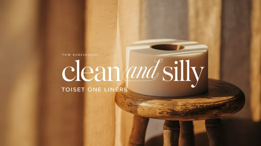 Clean and Silly Toilet Tissue One Liners