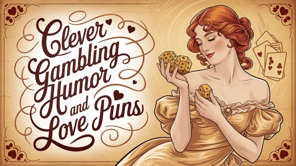 Clever Gambling Humor and Love Puns