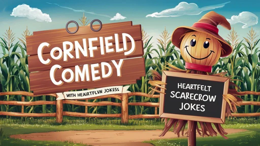 Cornfield Comedy with Heartfelt Scarecrow Jokes