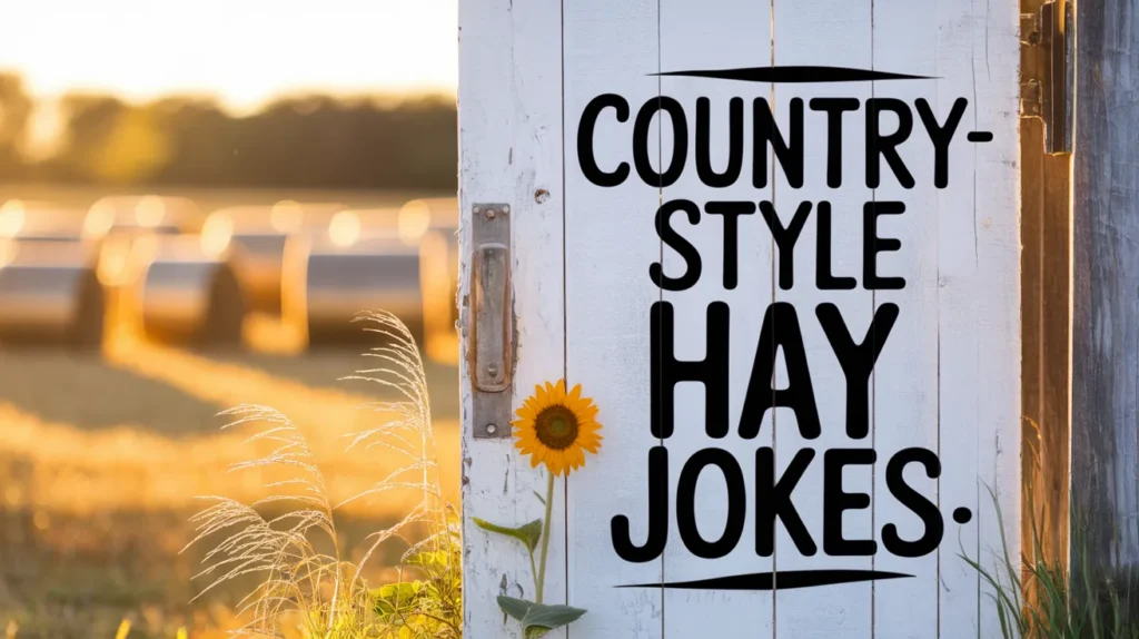 Country-Style Hay Jokes