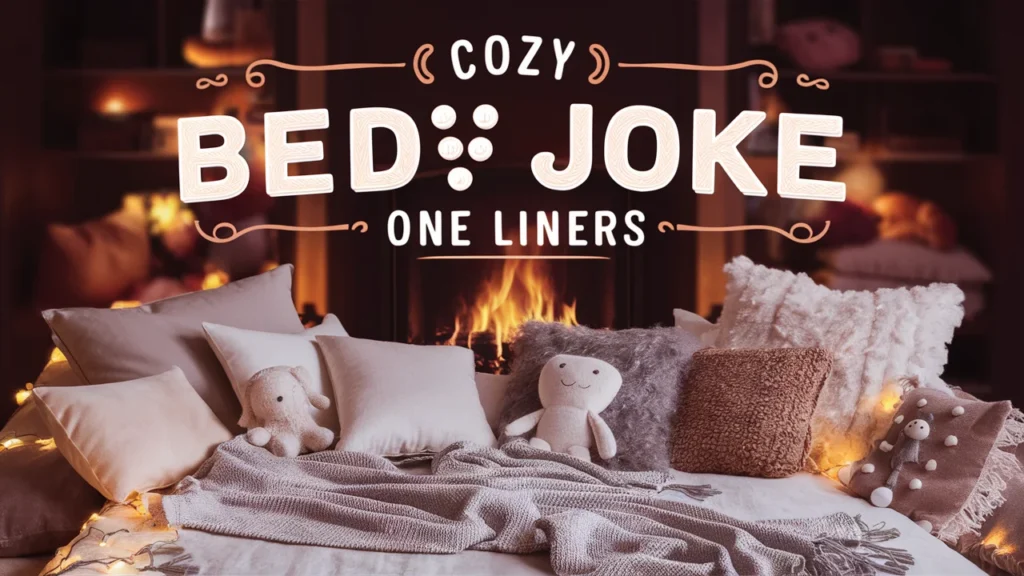 Cozy Bed Joke One Liners
