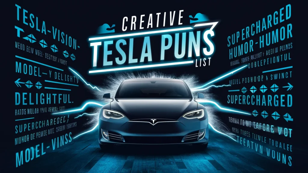 Creative Tesla Puns List