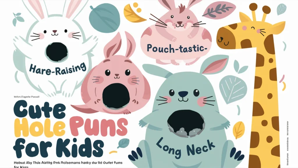 Cute Hole Puns for Kids