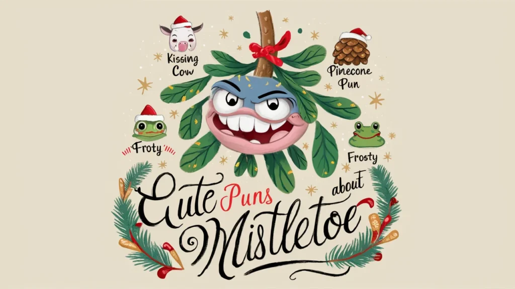 Cute Puns about Mistletoe