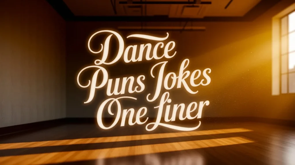 Dance Puns Jokes One Liner