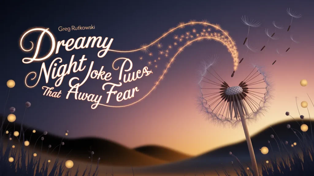 Dreamy Night Joke Puns That Chase Away Fear