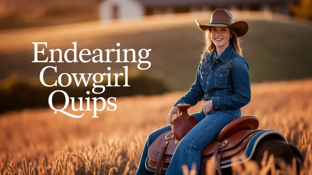 Endearing Cowgirl Quips
