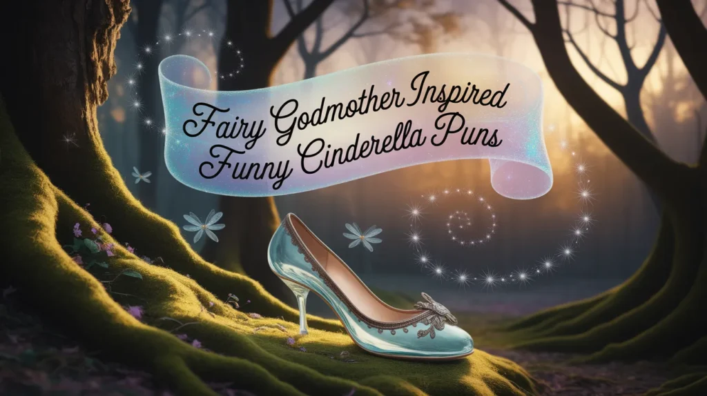 Fairy Godmother Inspired Funny Cinderella Puns