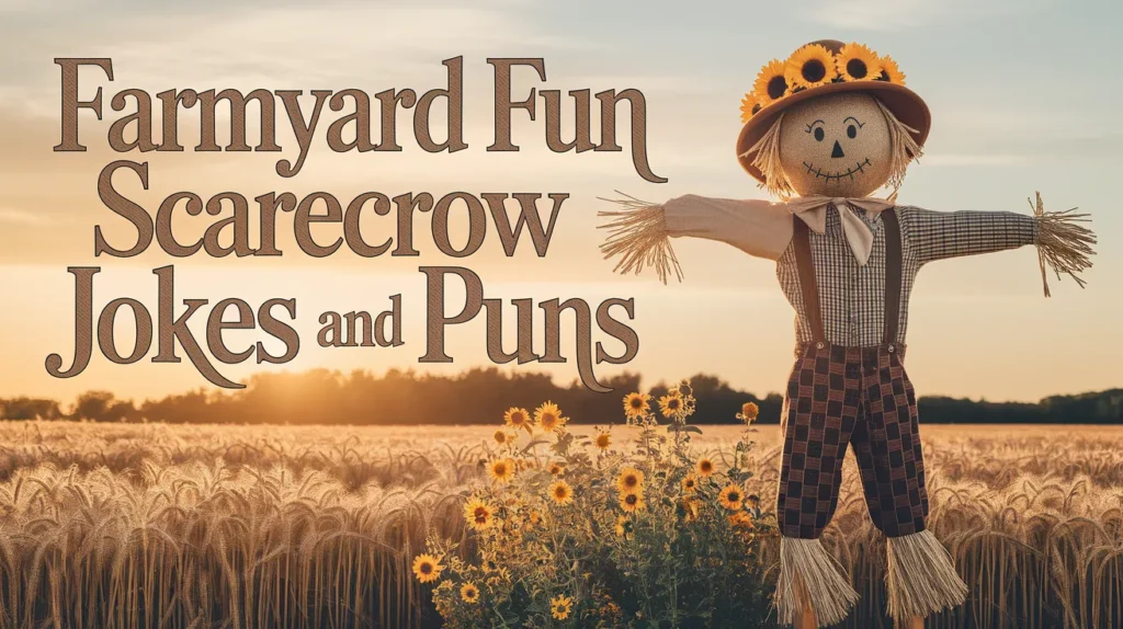 Farmyard Fun Scarecrow Jokes and Puns