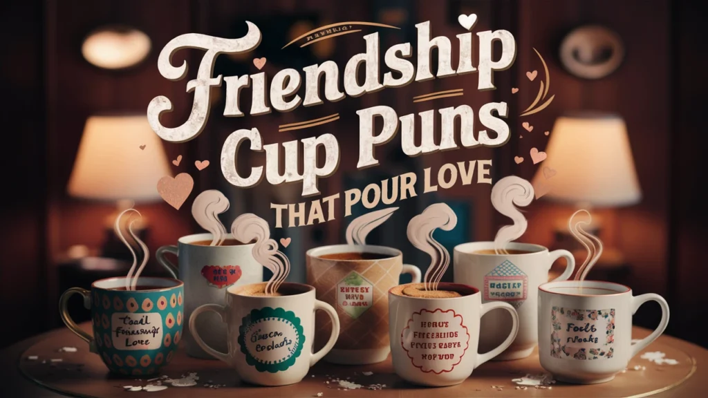 Friendship Cup Puns That Pour Love