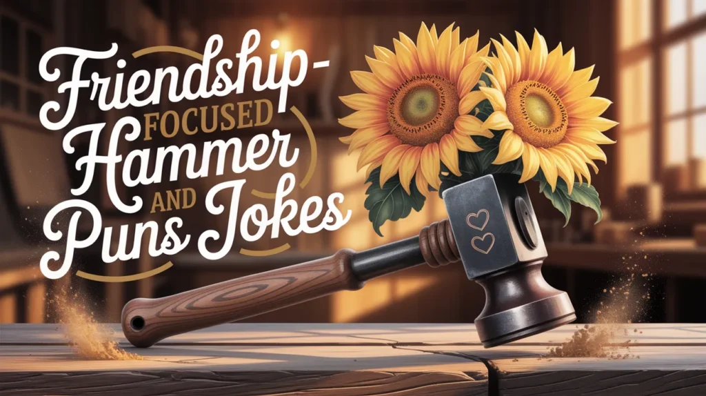 Friendship-Focused Hammer Puns and Jokes