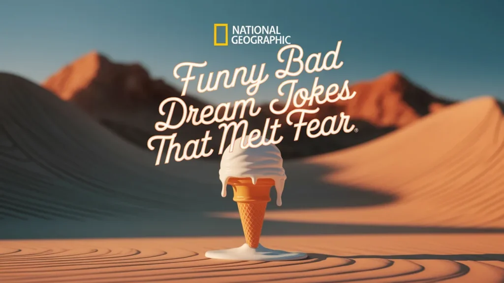 Funny Bad Dream Jokes That Melt Fear