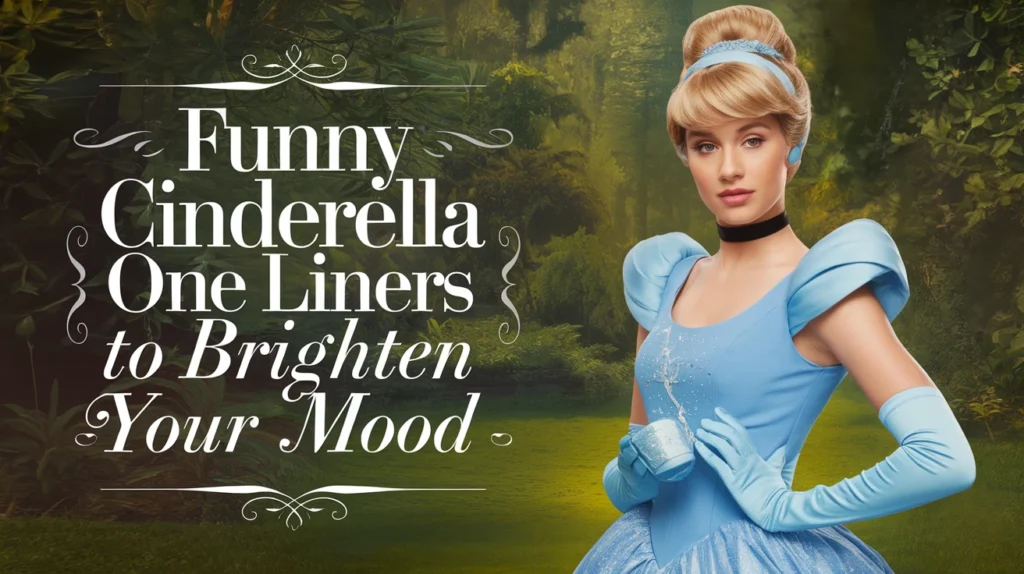 Funny Cinderella One Liners to Brighten Your Mood