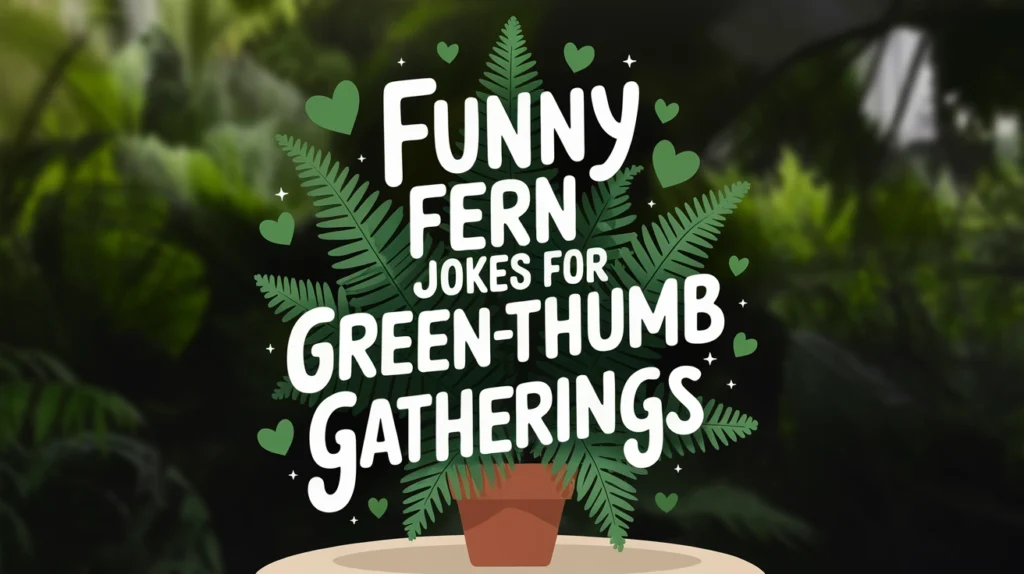 Funny Fern Jokes for Green-Thumb Gatherings