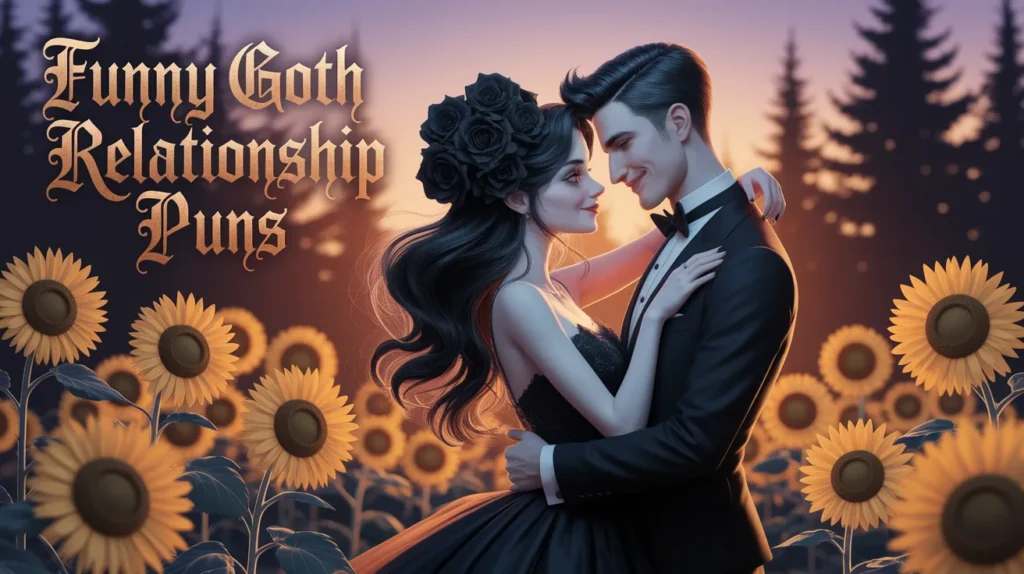 Funny Goth Relationship Puns