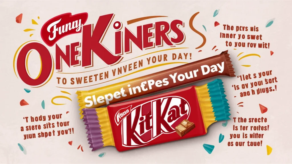 Funny KitKat One Liners To Sweeten Your Day