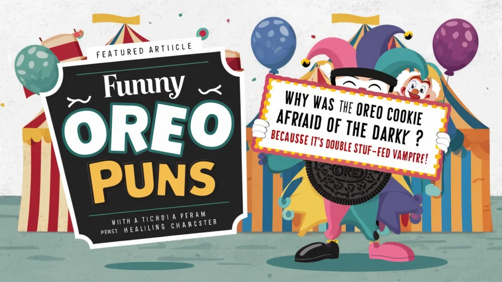 Funny Oreo Puns
