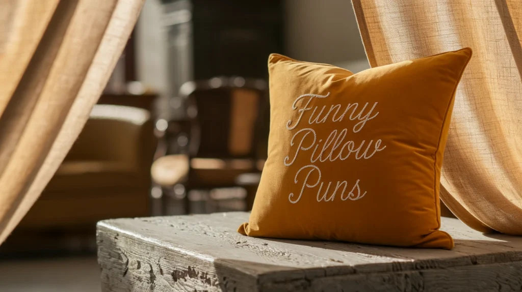 Funny Pillow Puns