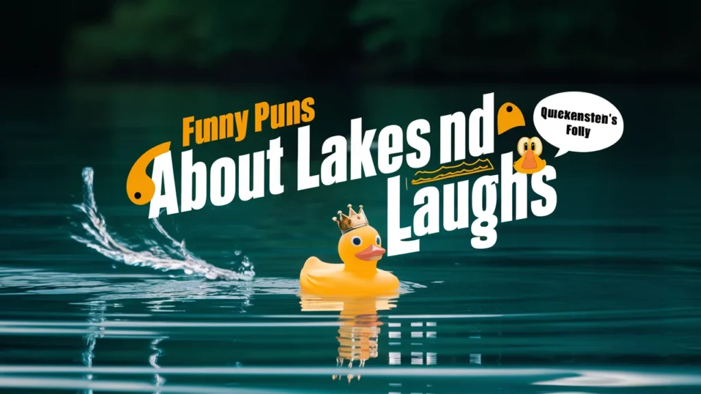 Funny Puns About Lakes and Laughs