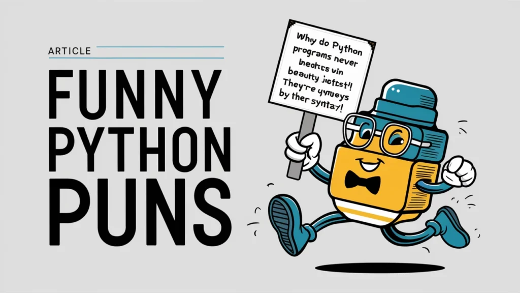 Funny Python Puns