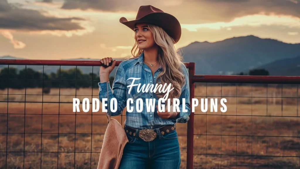 Funny Rodeo Cowgirl Puns