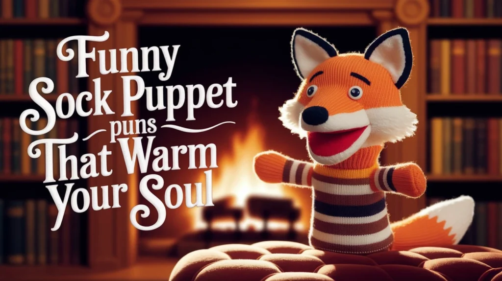 Funny Sock Puppet Puns That Warm Your Soul