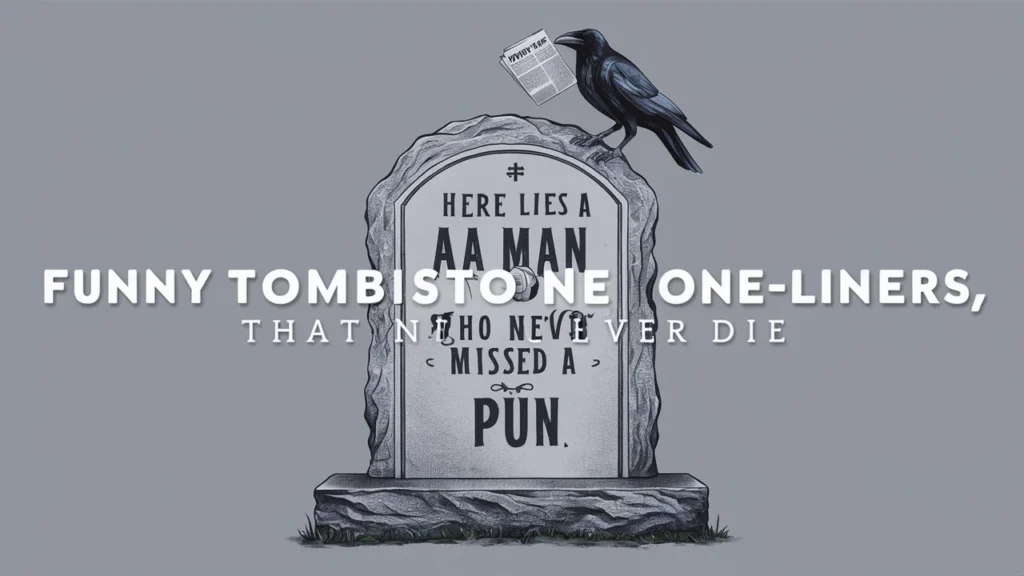 Funny Tombstone One-Liners That Never Die