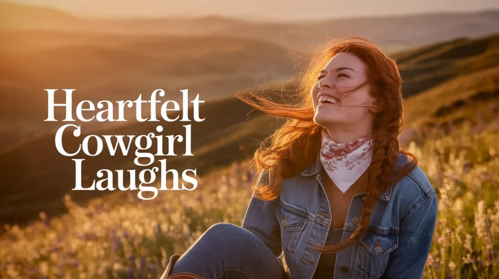 Heartfelt Cowgirl Laughs