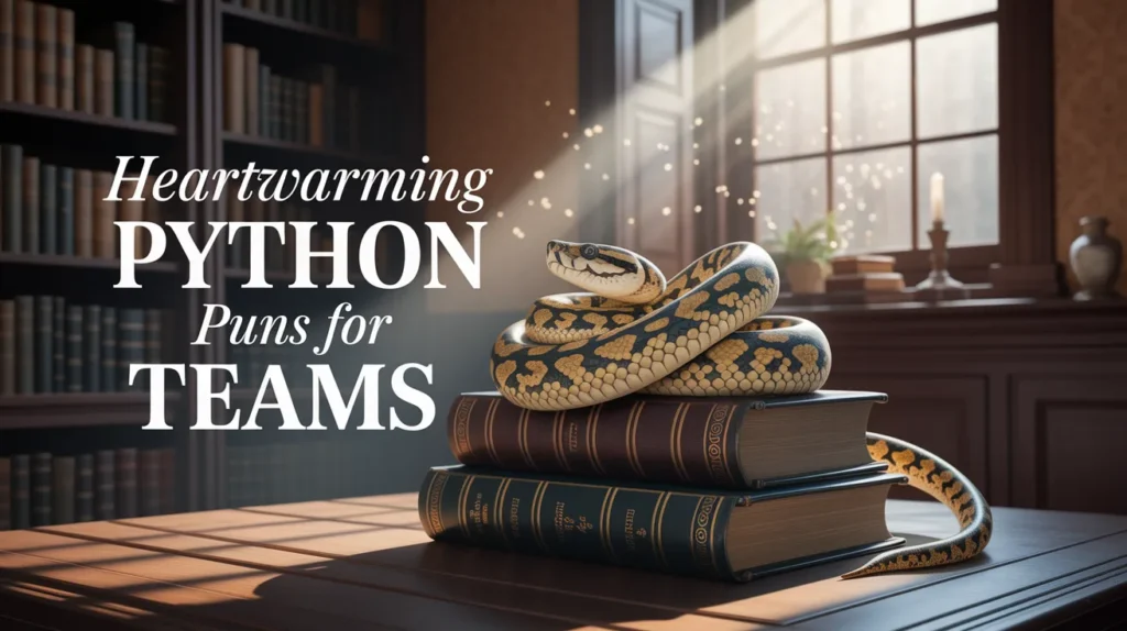 Heartwarming Python Puns for Teams