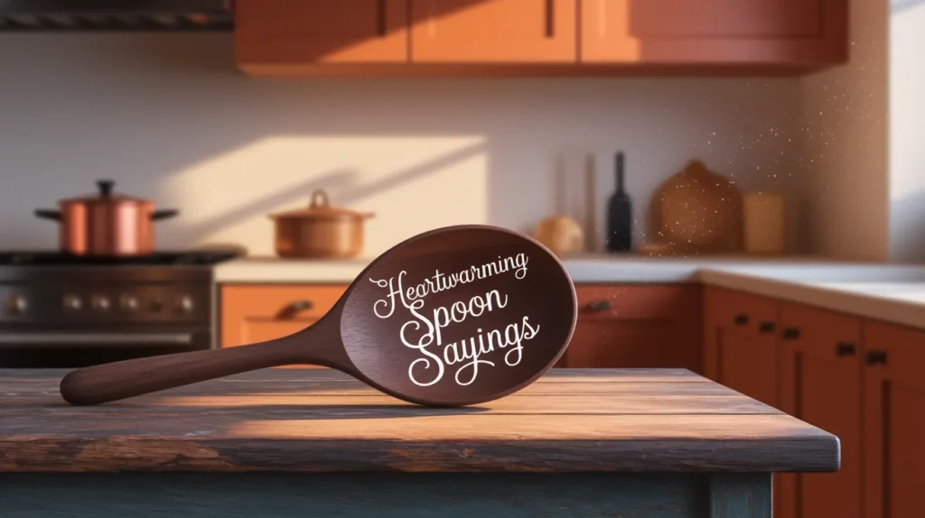 Heartwarming Spoon Sayings