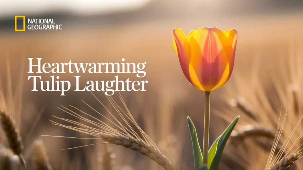 Heartwarming Tulip Laughter