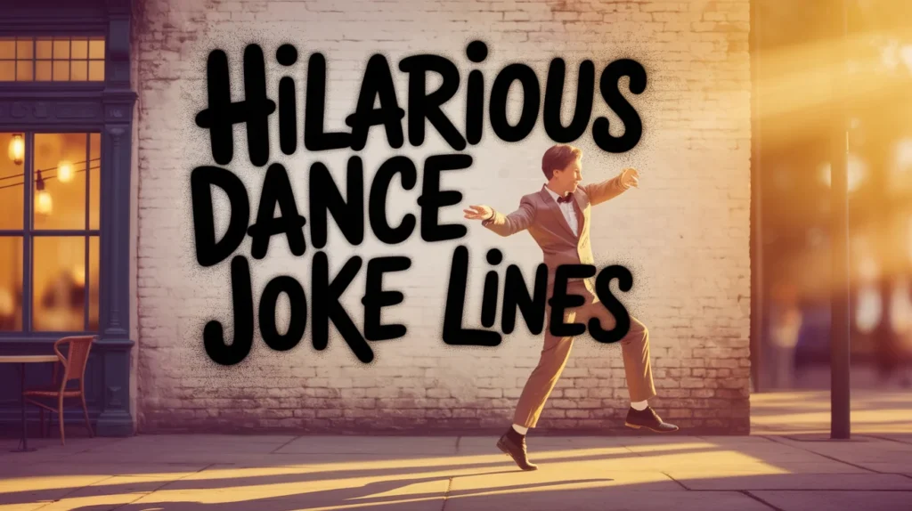 Hilarious Dance Joke Lines