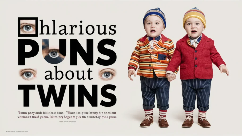 Hilarious puns about twins