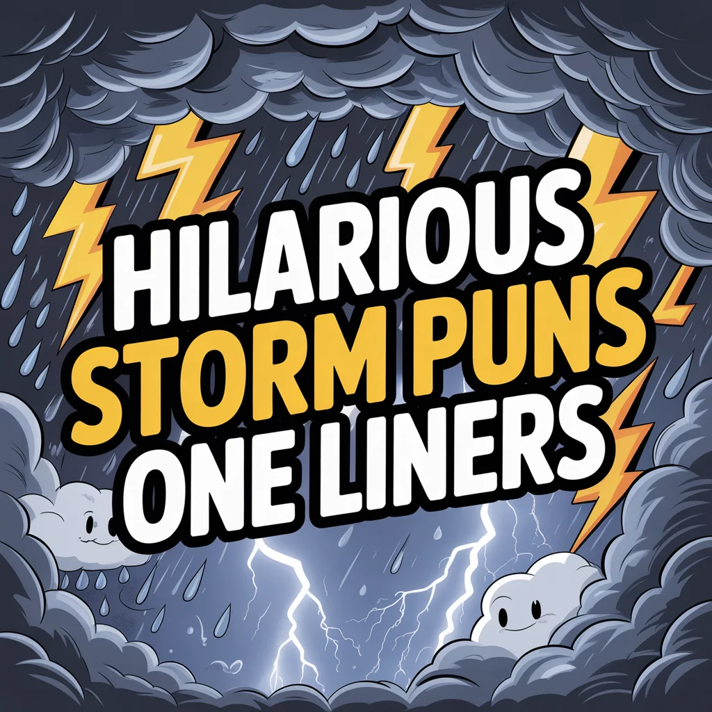 Hilarious Storm Puns One Liners