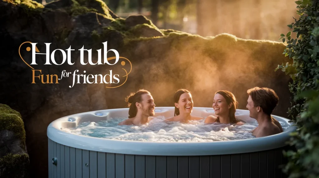 Hot Tub Fun for Friends