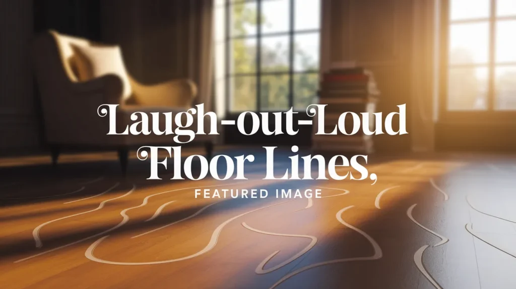 Laugh-Out-Loud Floor Lines
