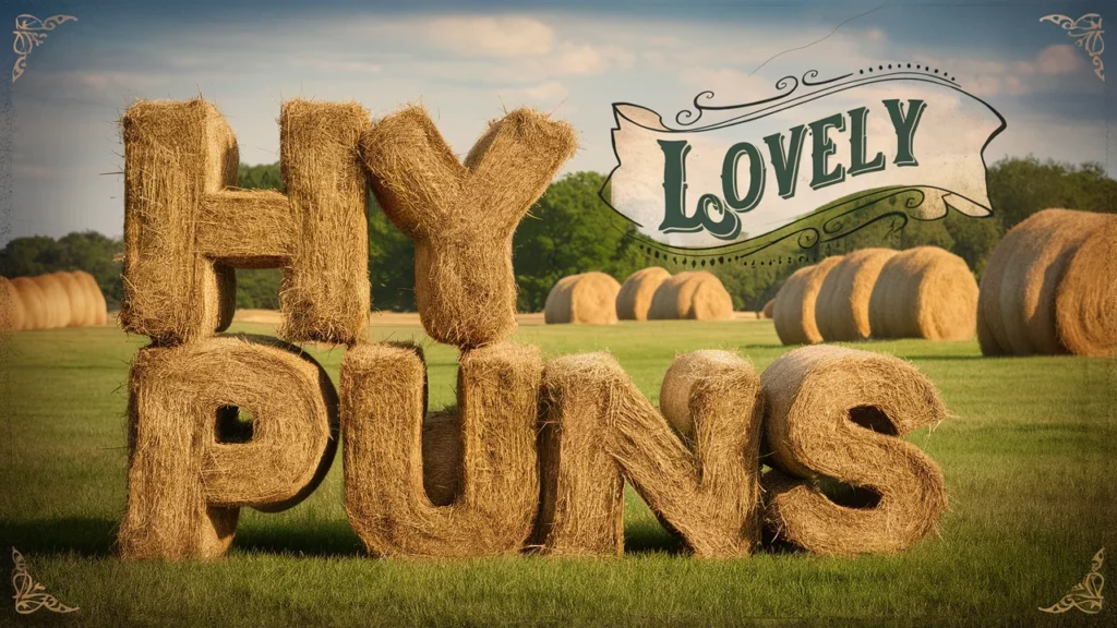 Lovely Hay Puns