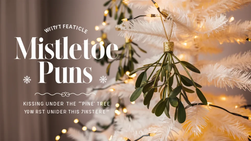 Mistletoe Puns