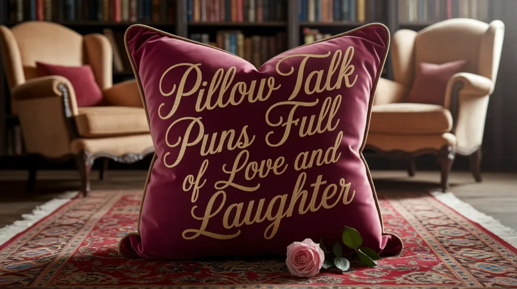 Pillow Talk Puns Full of Love and Laughter