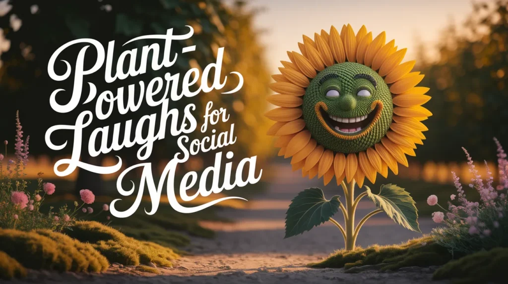 Plant-Powered Laughs for Social Media