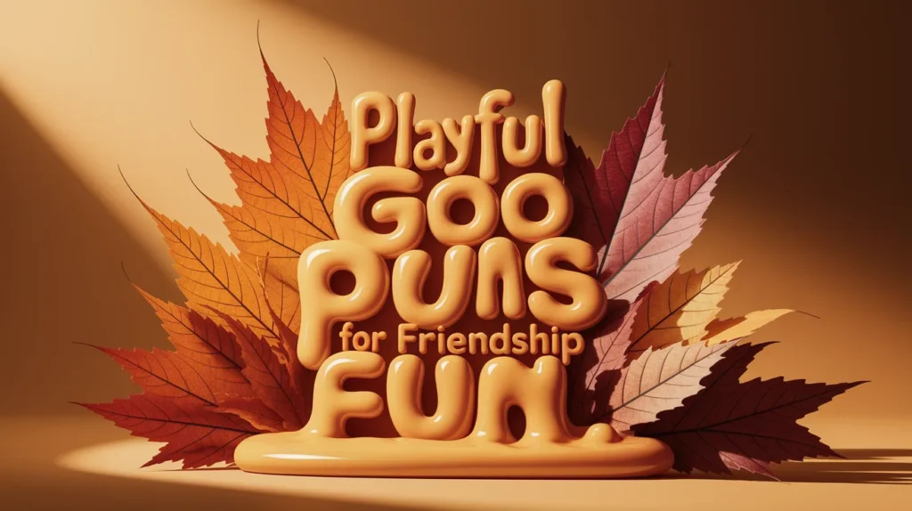 Playful Goo Puns for Friendship Fun