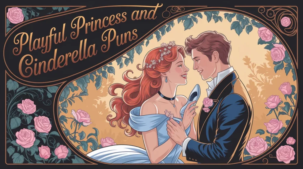 Playful Princess and Prince Cinderella Puns
